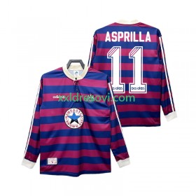 Newcastle United ASPRILLA 11 1995 Retro Gostujući Nogometni Dres 1997 Dugim Rukavima